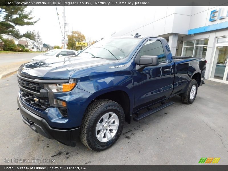 Front 3/4 View of 2022 Silverado 1500 WT Regular Cab 4x4