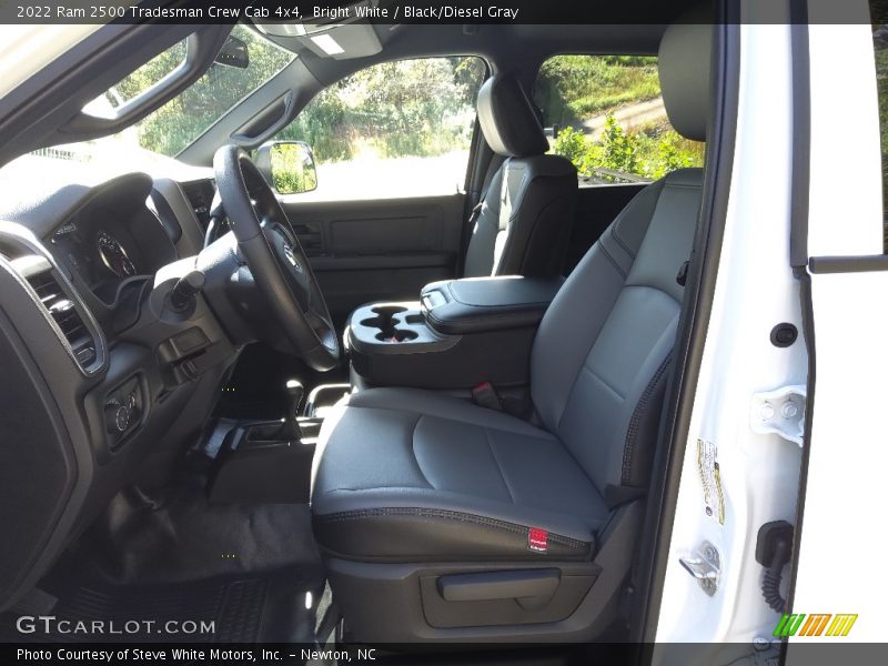 Bright White / Black/Diesel Gray 2022 Ram 2500 Tradesman Crew Cab 4x4