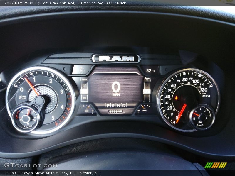  2022 2500 Big Horn Crew Cab 4x4 Big Horn Crew Cab 4x4 Gauges