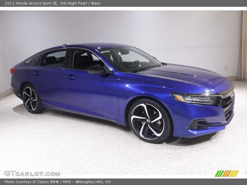 Still Night Pearl / Black 2021 Honda Accord Sport SE