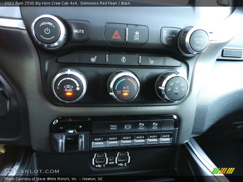 Delmonico Red Pearl / Black 2022 Ram 2500 Big Horn Crew Cab 4x4