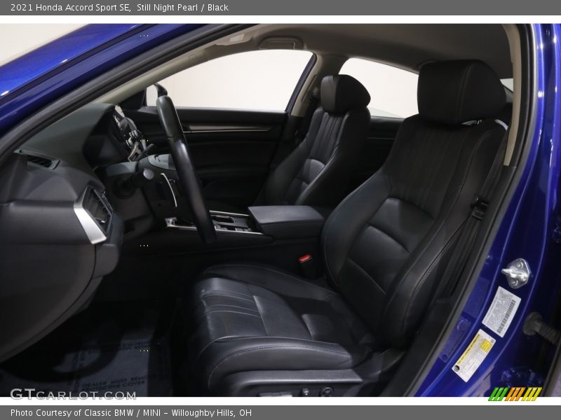 Still Night Pearl / Black 2021 Honda Accord Sport SE