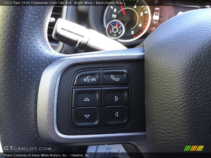Bright White / Black/Diesel Gray 2022 Ram 2500 Tradesman Crew Cab 4x4
