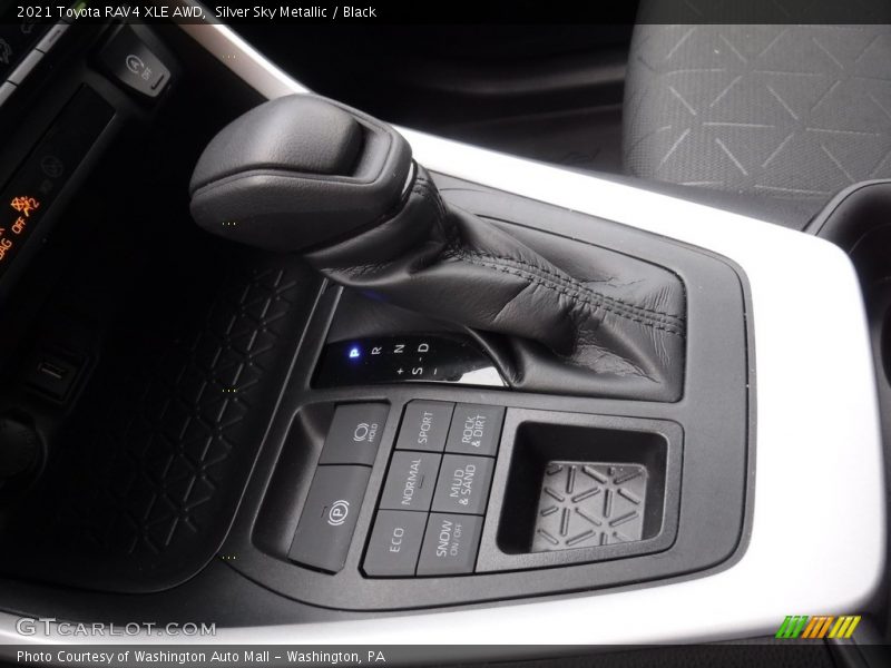 Silver Sky Metallic / Black 2021 Toyota RAV4 XLE AWD
