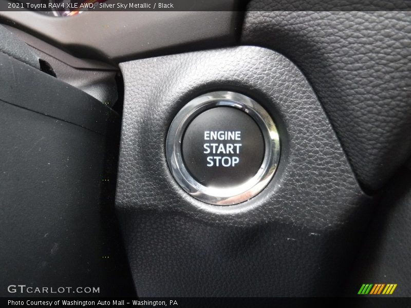 Silver Sky Metallic / Black 2021 Toyota RAV4 XLE AWD