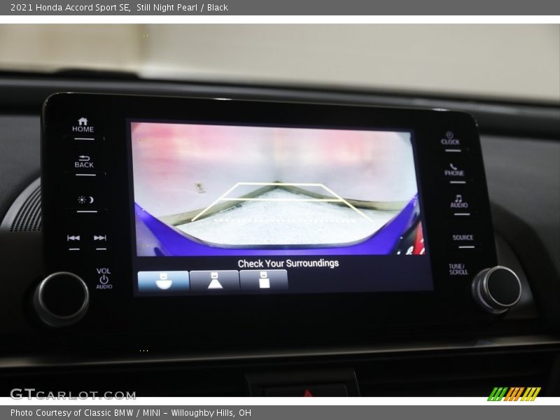 Still Night Pearl / Black 2021 Honda Accord Sport SE