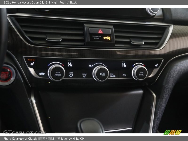 Still Night Pearl / Black 2021 Honda Accord Sport SE