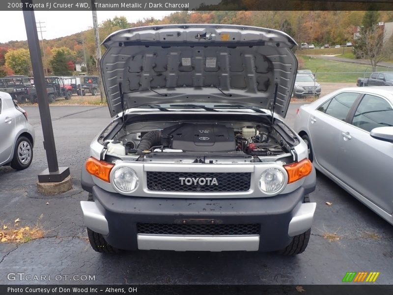 Titanium Metallic / Dark Charcoal 2008 Toyota FJ Cruiser 4WD