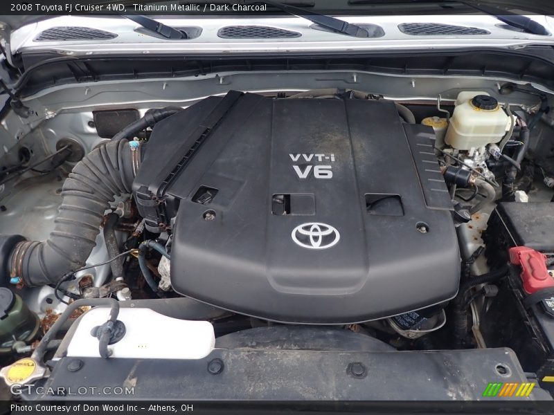 Titanium Metallic / Dark Charcoal 2008 Toyota FJ Cruiser 4WD