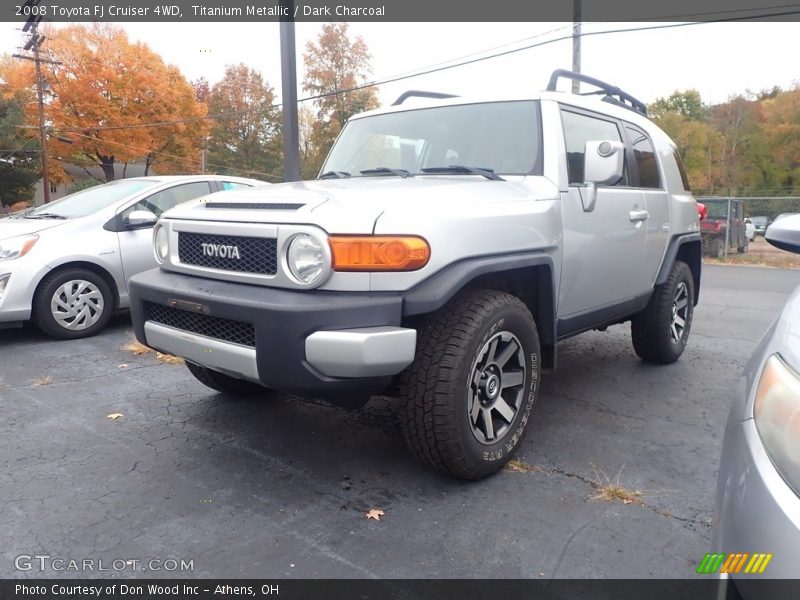 Titanium Metallic / Dark Charcoal 2008 Toyota FJ Cruiser 4WD