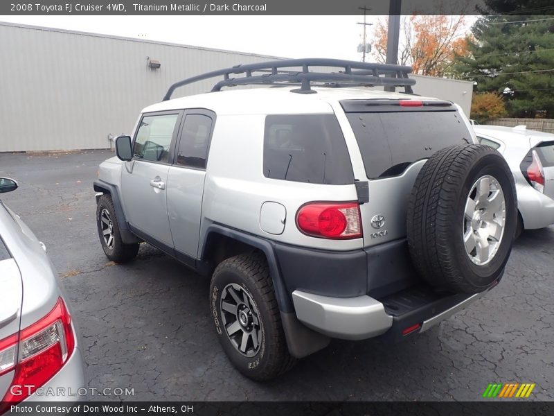 Titanium Metallic / Dark Charcoal 2008 Toyota FJ Cruiser 4WD