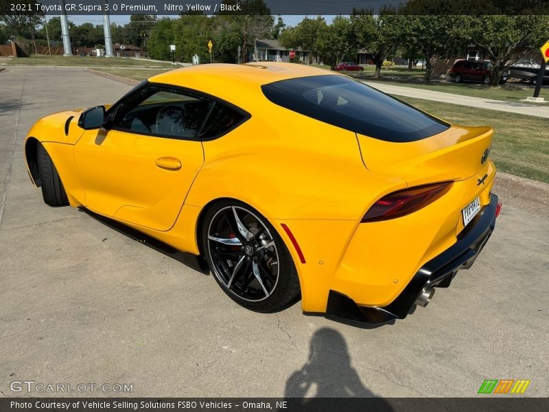 Nitro Yellow / Black 2021 Toyota GR Supra 3.0 Premium