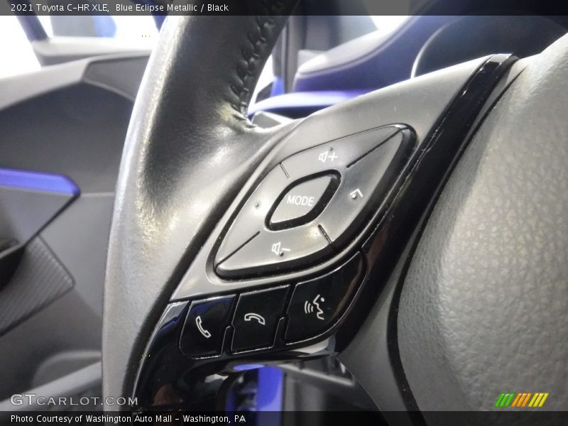 Blue Eclipse Metallic / Black 2021 Toyota C-HR XLE