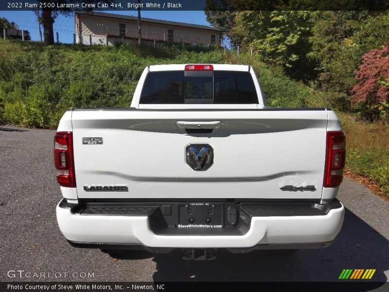 Bright White / Black 2022 Ram 2500 Laramie Crew Cab 4x4