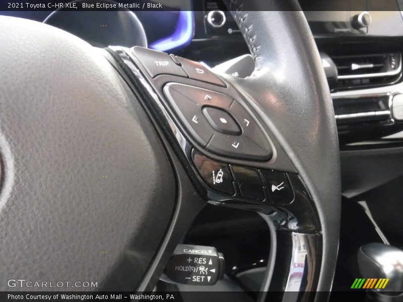Blue Eclipse Metallic / Black 2021 Toyota C-HR XLE