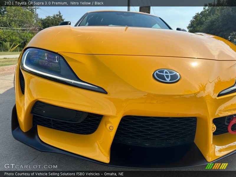 Nitro Yellow / Black 2021 Toyota GR Supra 3.0 Premium