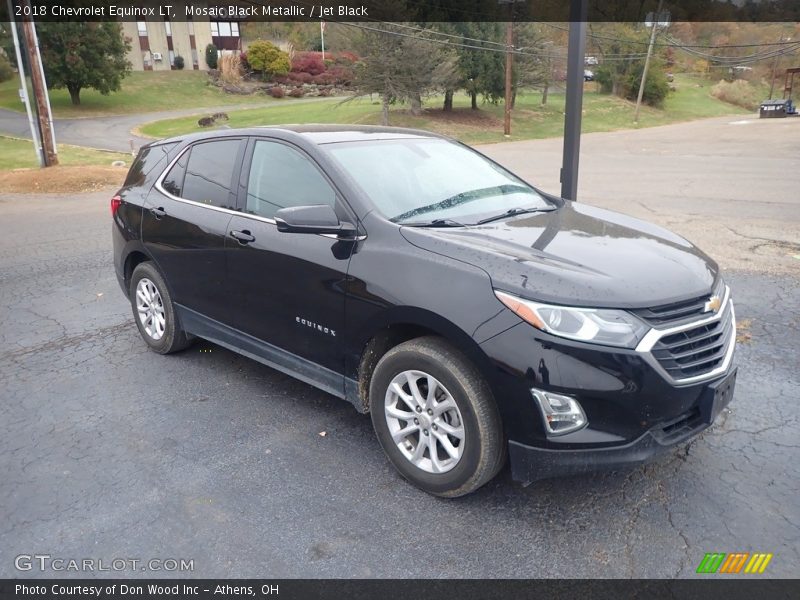 Mosaic Black Metallic / Jet Black 2018 Chevrolet Equinox LT