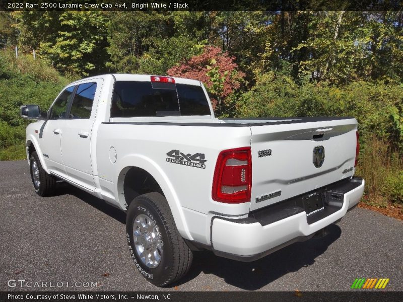 Bright White / Black 2022 Ram 2500 Laramie Crew Cab 4x4