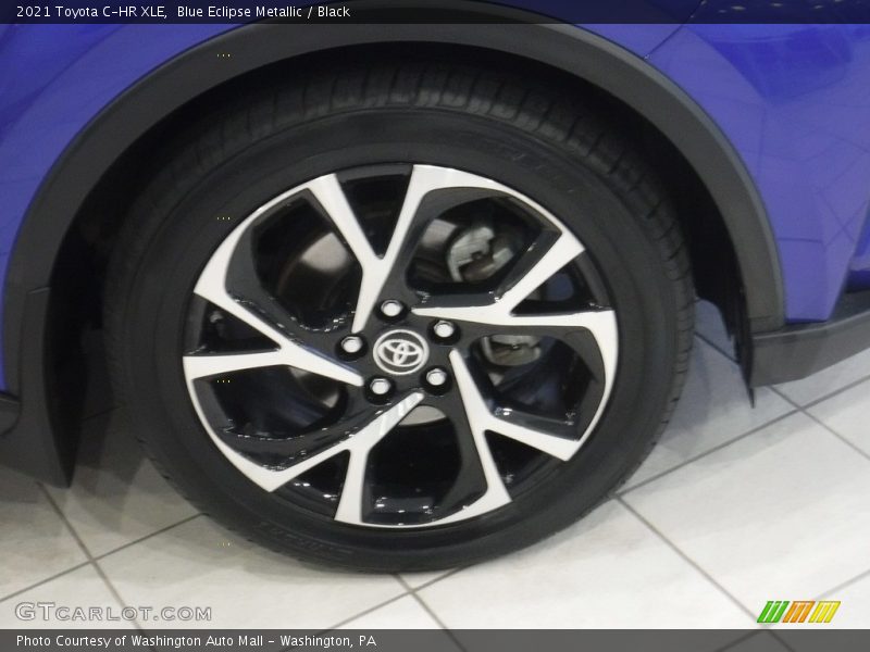 Blue Eclipse Metallic / Black 2021 Toyota C-HR XLE