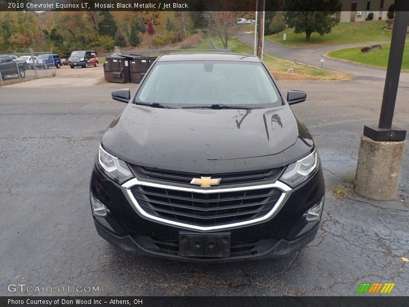 Mosaic Black Metallic / Jet Black 2018 Chevrolet Equinox LT