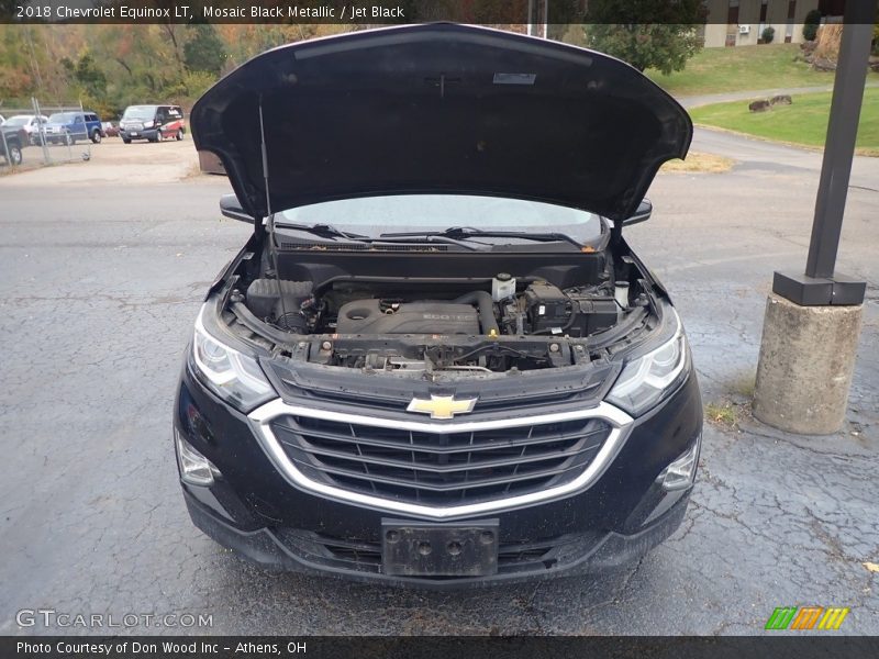 Mosaic Black Metallic / Jet Black 2018 Chevrolet Equinox LT