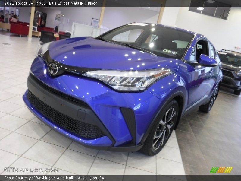 Blue Eclipse Metallic / Black 2021 Toyota C-HR XLE