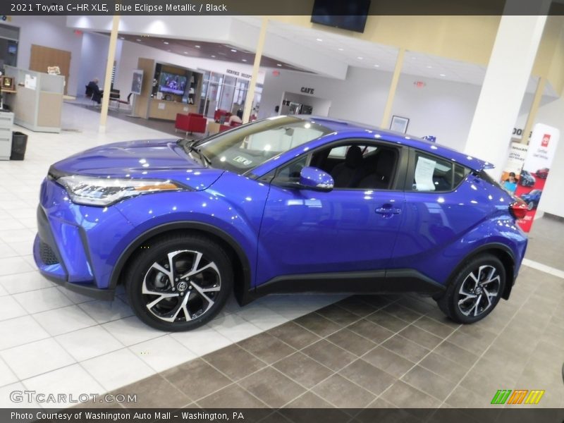 Blue Eclipse Metallic / Black 2021 Toyota C-HR XLE