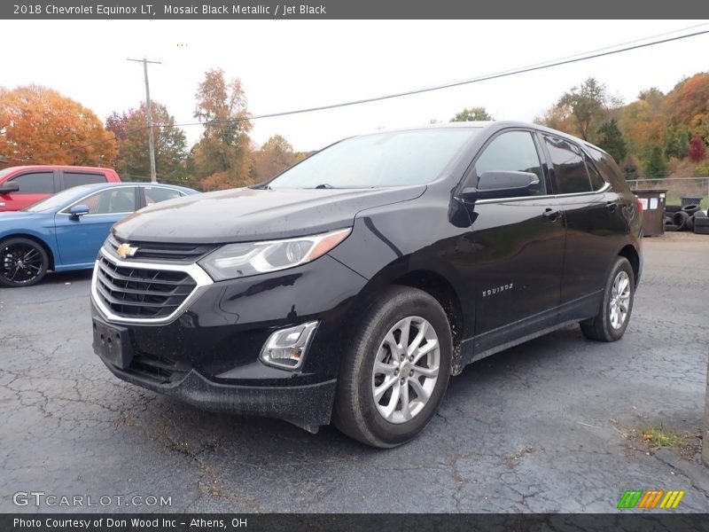 Mosaic Black Metallic / Jet Black 2018 Chevrolet Equinox LT