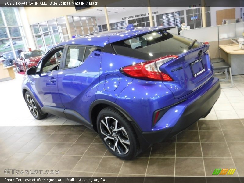 Blue Eclipse Metallic / Black 2021 Toyota C-HR XLE