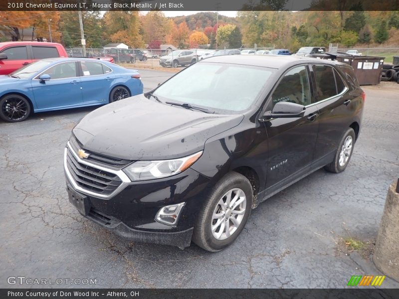 Mosaic Black Metallic / Jet Black 2018 Chevrolet Equinox LT