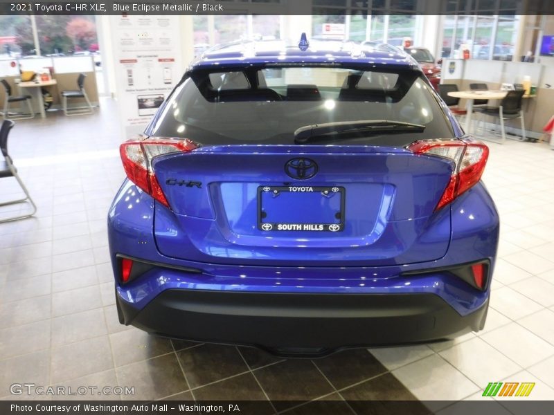 Blue Eclipse Metallic / Black 2021 Toyota C-HR XLE