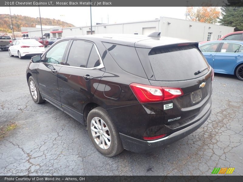 Mosaic Black Metallic / Jet Black 2018 Chevrolet Equinox LT