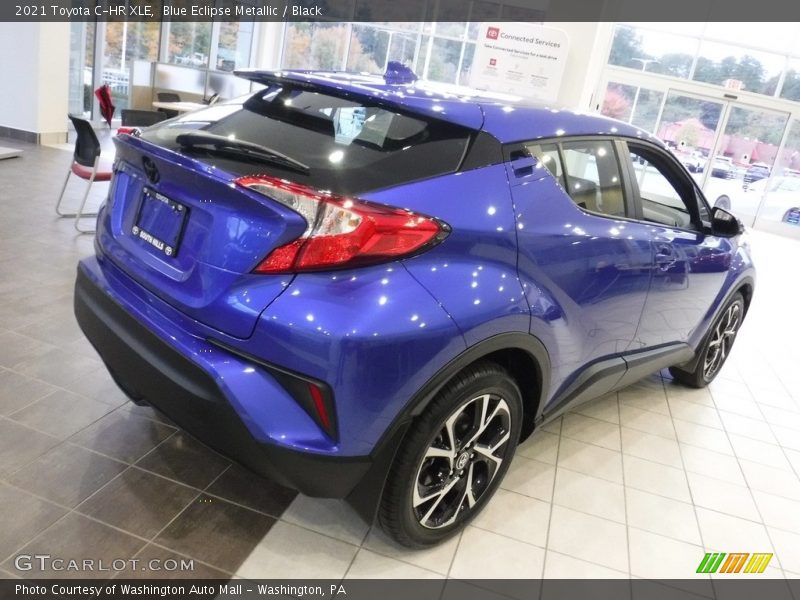 Blue Eclipse Metallic / Black 2021 Toyota C-HR XLE