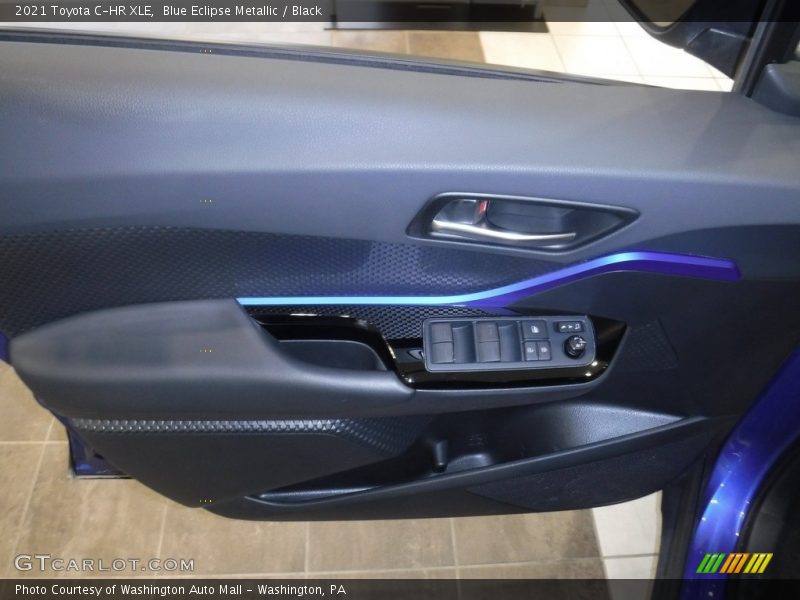 Blue Eclipse Metallic / Black 2021 Toyota C-HR XLE