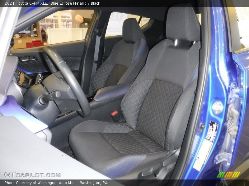 Blue Eclipse Metallic / Black 2021 Toyota C-HR XLE