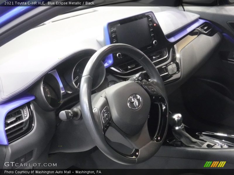 Blue Eclipse Metallic / Black 2021 Toyota C-HR XLE