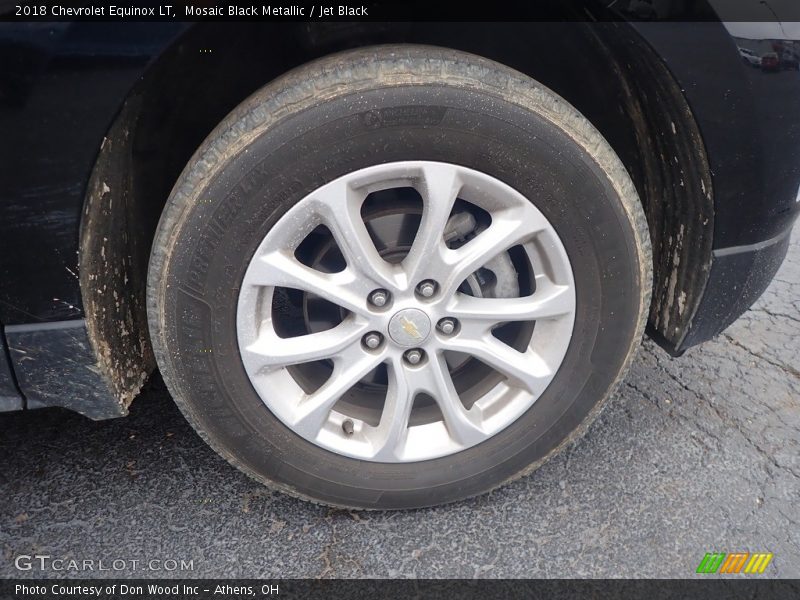 Mosaic Black Metallic / Jet Black 2018 Chevrolet Equinox LT
