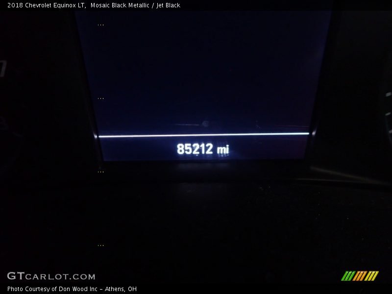 Mosaic Black Metallic / Jet Black 2018 Chevrolet Equinox LT