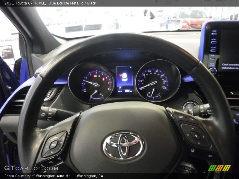 Blue Eclipse Metallic / Black 2021 Toyota C-HR XLE