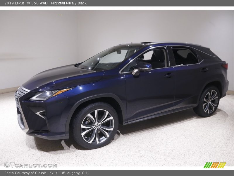 Nightfall Mica / Black 2019 Lexus RX 350 AWD