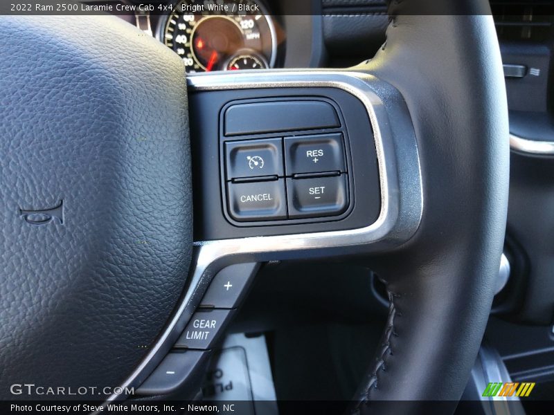Bright White / Black 2022 Ram 2500 Laramie Crew Cab 4x4