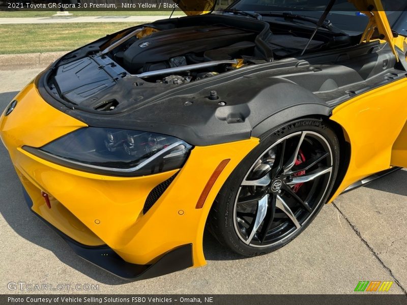 Nitro Yellow / Black 2021 Toyota GR Supra 3.0 Premium