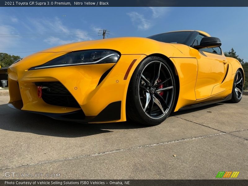 Nitro Yellow / Black 2021 Toyota GR Supra 3.0 Premium