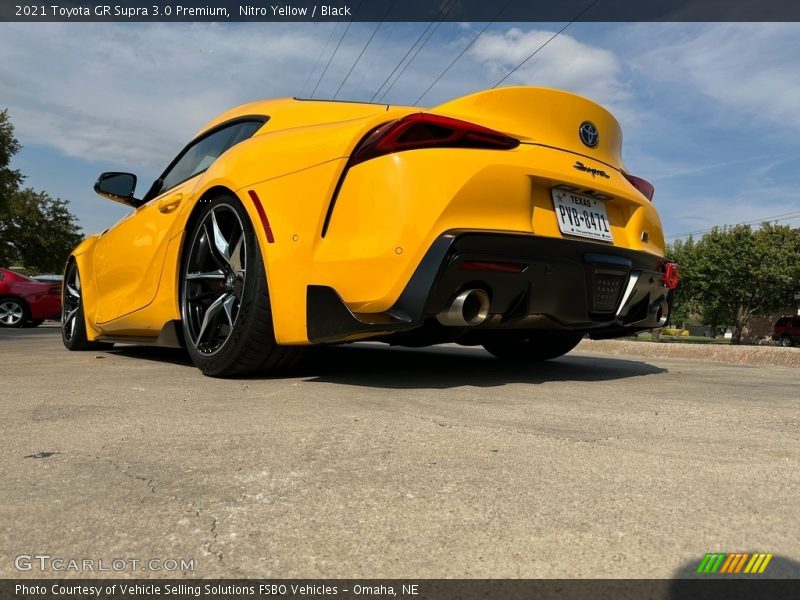 Nitro Yellow / Black 2021 Toyota GR Supra 3.0 Premium