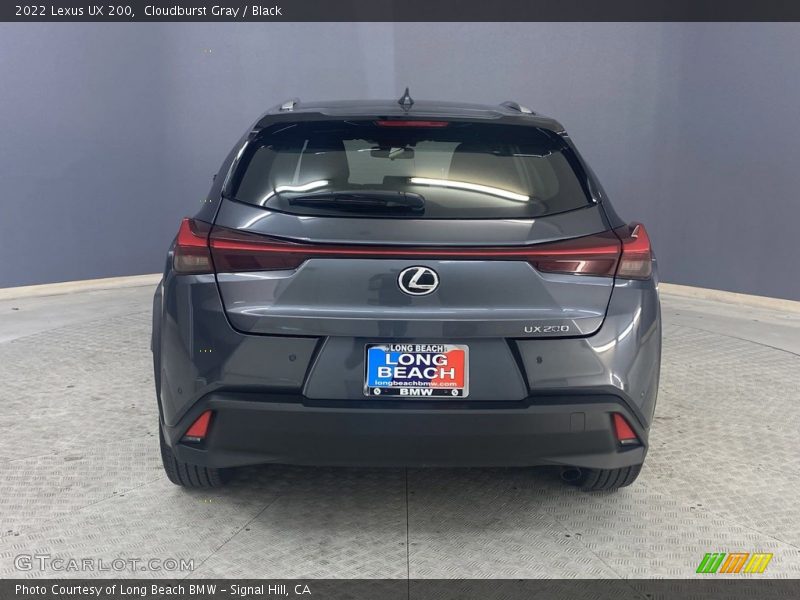 Cloudburst Gray / Black 2022 Lexus UX 200