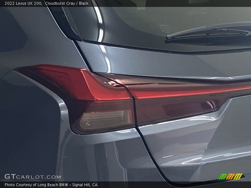 Cloudburst Gray / Black 2022 Lexus UX 200