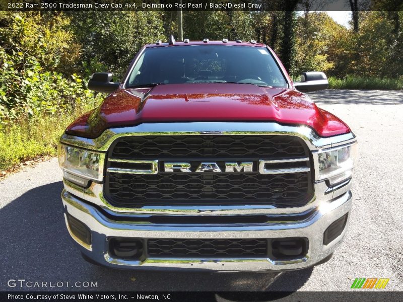 Delmonico Red Pearl / Black/Diesel Gray 2022 Ram 2500 Tradesman Crew Cab 4x4