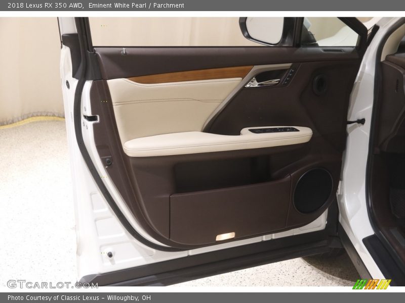 Eminent White Pearl / Parchment 2018 Lexus RX 350 AWD