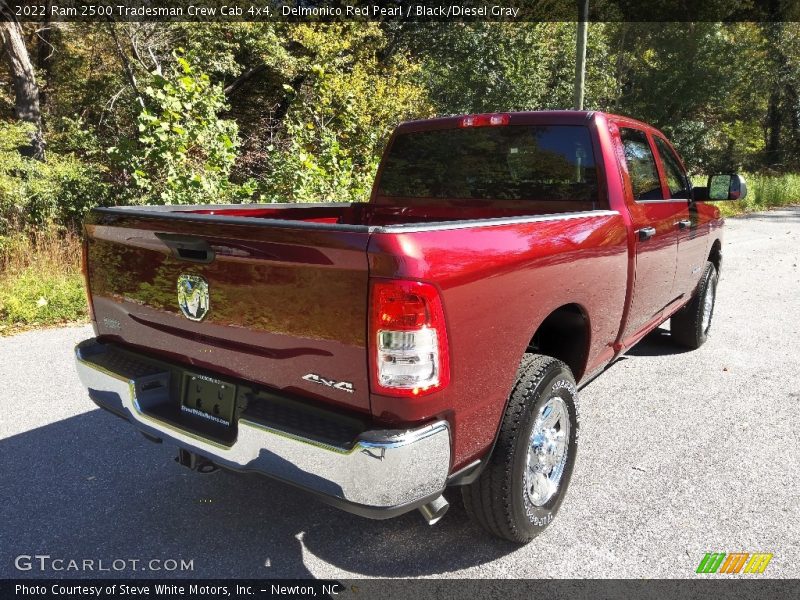 Delmonico Red Pearl / Black/Diesel Gray 2022 Ram 2500 Tradesman Crew Cab 4x4