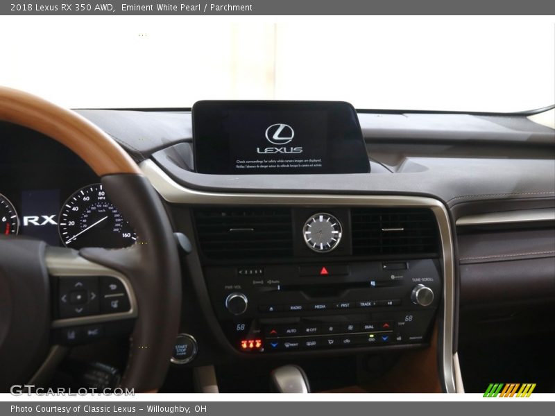 Eminent White Pearl / Parchment 2018 Lexus RX 350 AWD